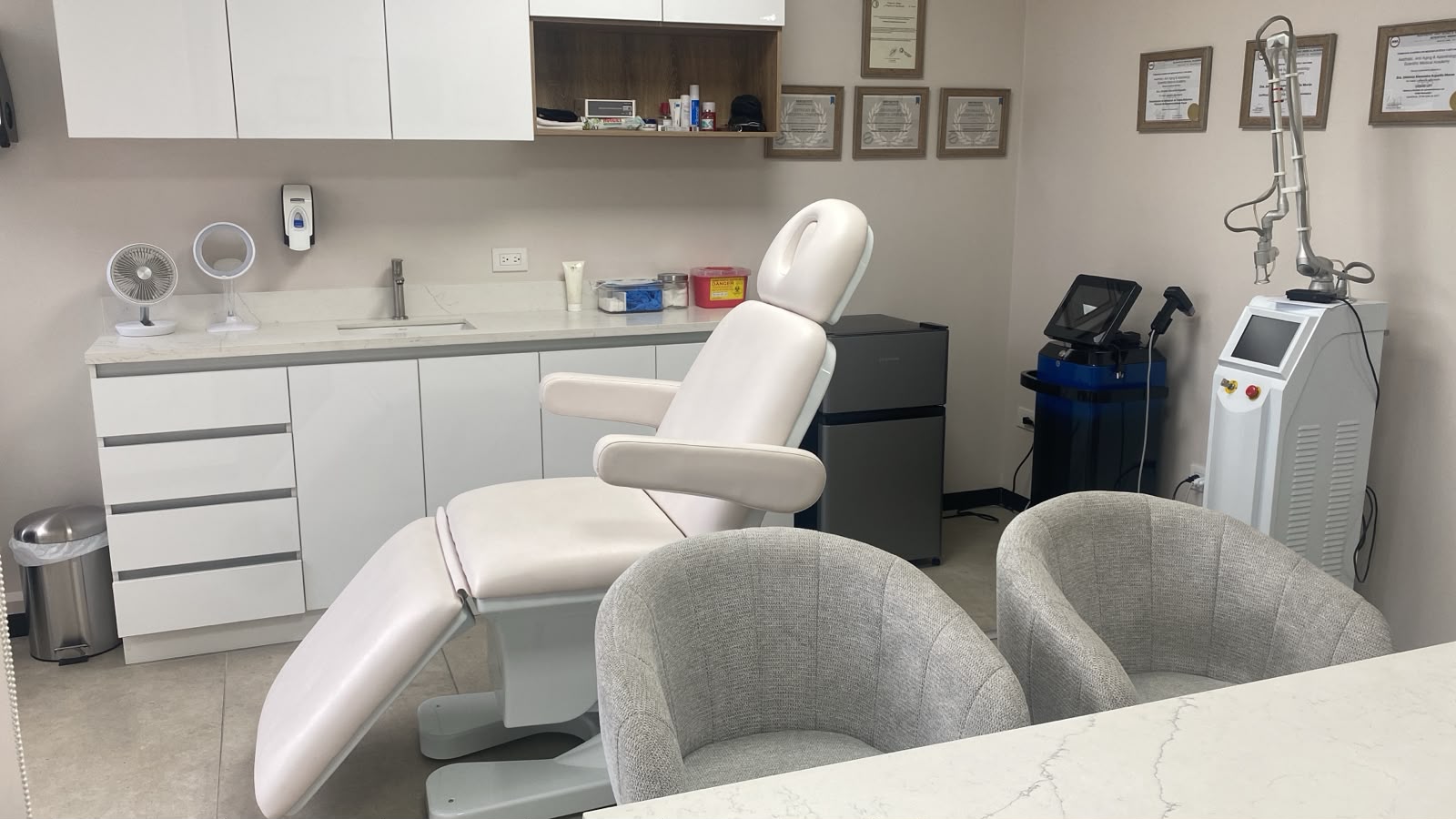 Interior de Skin Experts Laser Clinic
